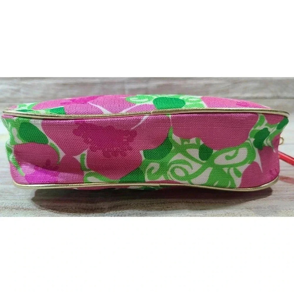 Lilly Pulitzer for Estee Lauder Women's Travel Make-up Bag Pouch Pink Floral - Picture 6 of 8